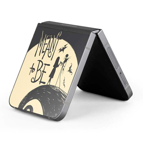 Disney The Nightmare Before Christmas Jack and Sally Meant to Be Galaxy Z Flip6 Skin